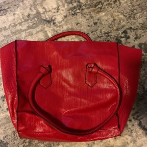 red purse
